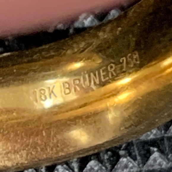 18k gold wedding rings - Picture 4 of 5